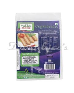 VEGGIE CHAMP FROZEN VEGAN MOCK VIENNA HOT DOG 180 G