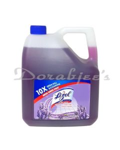 LYSOL DISINFECTANT SURFACE CLEANER LAVENDER 5LT