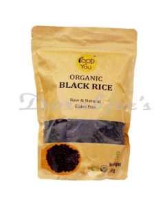 FOOD4YOU BLACK RICE 500G