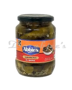 ABBIES GHERKINS IN BRINE 670G