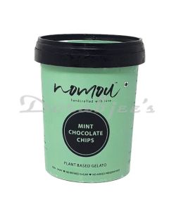 NOMOU PLANT BASED GELATO MINT CHOC CHIPS  500ML