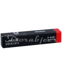 LAKME ABSOLUTE 3D MATTE LIP COLOR 01 ROMEO RED 36 G