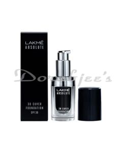 LAKME ABSOLUTE 3D COVER FOUNDATION N260 NEUTRAL HONEY 15ML