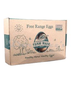 FARM MADE FREE RANGE EGGS 24 PC