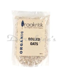 PRAAKRITIK ORGANIC  ROLLED OATS 500G