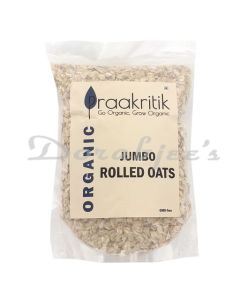 PRAAKRITIK ORGANIC JUMBO ROLL OATS 500G