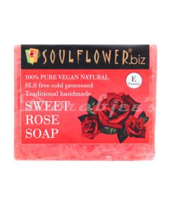 SOULFLOWER SWEET ROSE SOAP