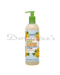 CREIGHTONS BODY BLISS MANGO AND PAPAYA BODY LOTION 400ML