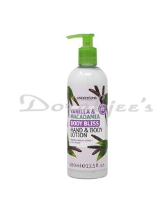 CREIGHTONS BODY BLISS VANILLA AND MACADAMIA BODY LOTION 400ML