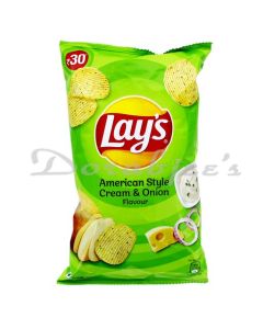 LAYS CHIPS AMERICAN STYLE CREAM & ONION 78G