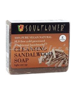 SOULFLOWER SANDAL CLEANSING SOAP 150 G