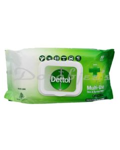 DETTOL WIPES ORIGINAL 80S