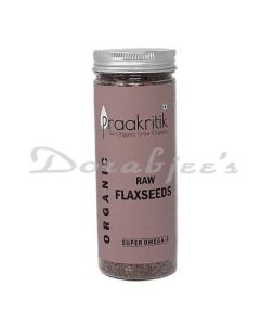 PRAAKRITIK ORGANIC  FLAXSEEDS 200G