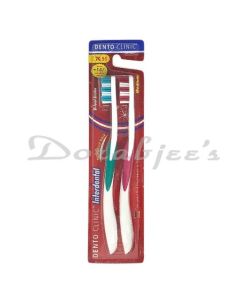 DENTO CLINIC INTER DENTAL TOOTH BRUSH TWINS MEDIUM