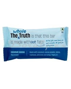 THE WHOLE TRUTH COCONUT COCOA PROTEIN ENERGY BAR 52 G