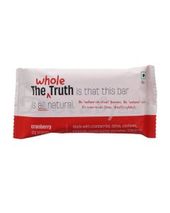 THE WHOLE TRUTH CRANBERRY PROTEIN ENERGY BAR 52 G