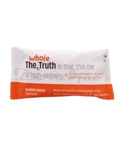 THE WHOLE TRUTH PEANUT COCOA PROTEIN ENERGY BAR 52 G