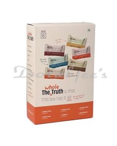 THE WHOLE TRUTH ALL IN ONE BOX ENERGY BARS 6X 52 G