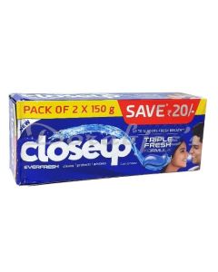 CLOSE UP COOL BREEZE TOOTH PASTE 150GX2