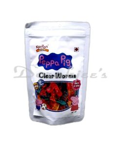 KANTAN CANDY POUCH CLEAR WORMS 160G