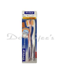 TRISA PRO INTERDENTAL TOOTH BRUSH MEDIUM PACK OF 2