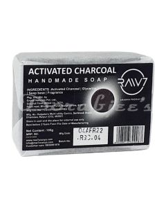 RAW7 CHARCOAL SOAP100G