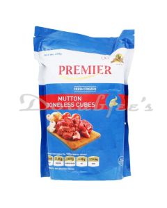 PREMIER FROZEN MUTTON BONELESS 450G