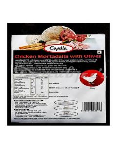 CAPELLA FROZEN CHICKEN MORT OLIVES 500G