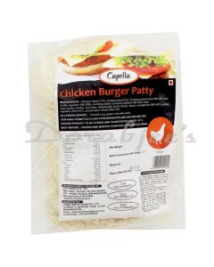 CAPELLA FROZEN CHICKEN BURGER PATTY 500G