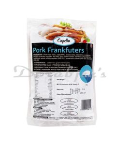 CAPELLA FROZEN PORK FRANKFURTER 500G