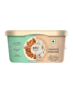 NIC ICE CREAM ROASTED ALMOND 500ML