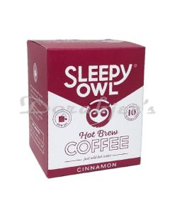 SLEEPY OWL FILTER COFFEE  HOT BREW CINNAMON 10P -125G