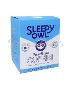 SLEEPY OWL FILTER COFFEE  HOT BREW VANILLA 10P-125G