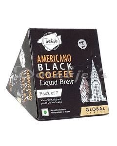 TRELISH LIQUID COFFEE BREW AMERICANO BLACK OF 7 186G