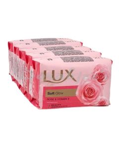 LUX SOAP SOFT GLOW 150G 4 PLUS 1