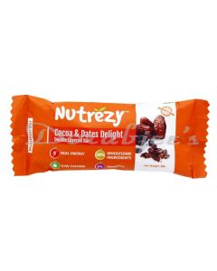 NUTREZY COCOA AND DATES ENERGY BAR 40G