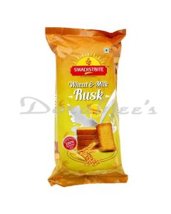 SWADISTBITE WHEAT AND   MILK RUSK 180G