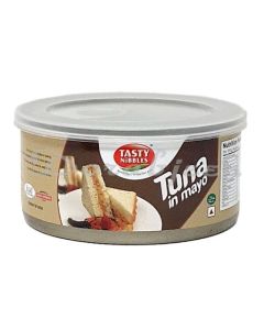 TASTY NIBBLES LIGHT MEAT TUNA  IN MAYO 185G