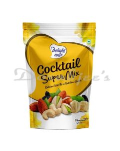 DELIGHT NUTS DRY FRUIT COCKTAIL SUPER DRY FRUIT MIX 200G