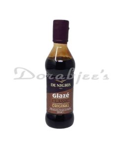 DE NIGRIS GLAZE  BALSAMIC VINEGAR  250 ML