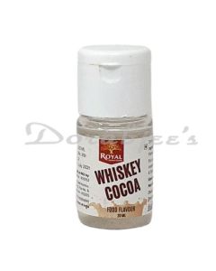 RIF ROYAL FOOD FLAVOUR/COLOURING   WHISKY COCOA (F) 20ML