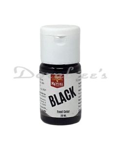 RIF ROYAL FOOD FLAVOUR/COLOURING   BLACK (C) 20ML