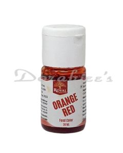 RIF ROYAL FOOD FLAVOUR/COLOURING   ORANGE RED (C) 20ML