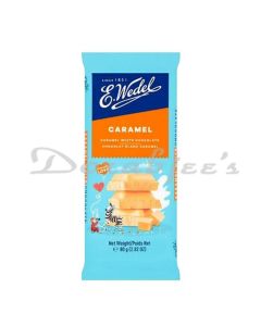 E WEDEL CHOCOLATE CARAMEL CHOCO BAR 80G