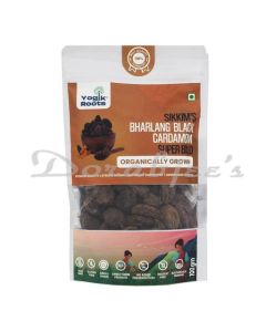 YOGIK ROOTS ORGANIC SPICES BLACK CARDAMOM 100G