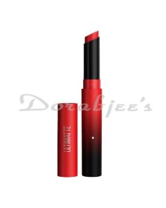 MAYBELLINE NEW YORK LIPSTICK, MATTE FINISH, BOLD COLOR 199 1.7G