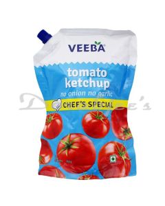 VEEBA TOMATO KETCHUP NO ONION GARLIC 950 G