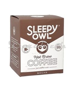 SLEEPY OWL HOT BREW COFFEE ARABICA MOCHA 10P 125G