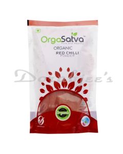 ORGASATVA ORGANIC RED CHILLI POWDER 100G DUP