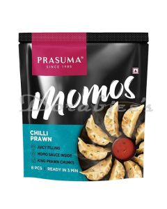 PRASUMA FROZEN MOMOS CHILLI PRAWN 8PC